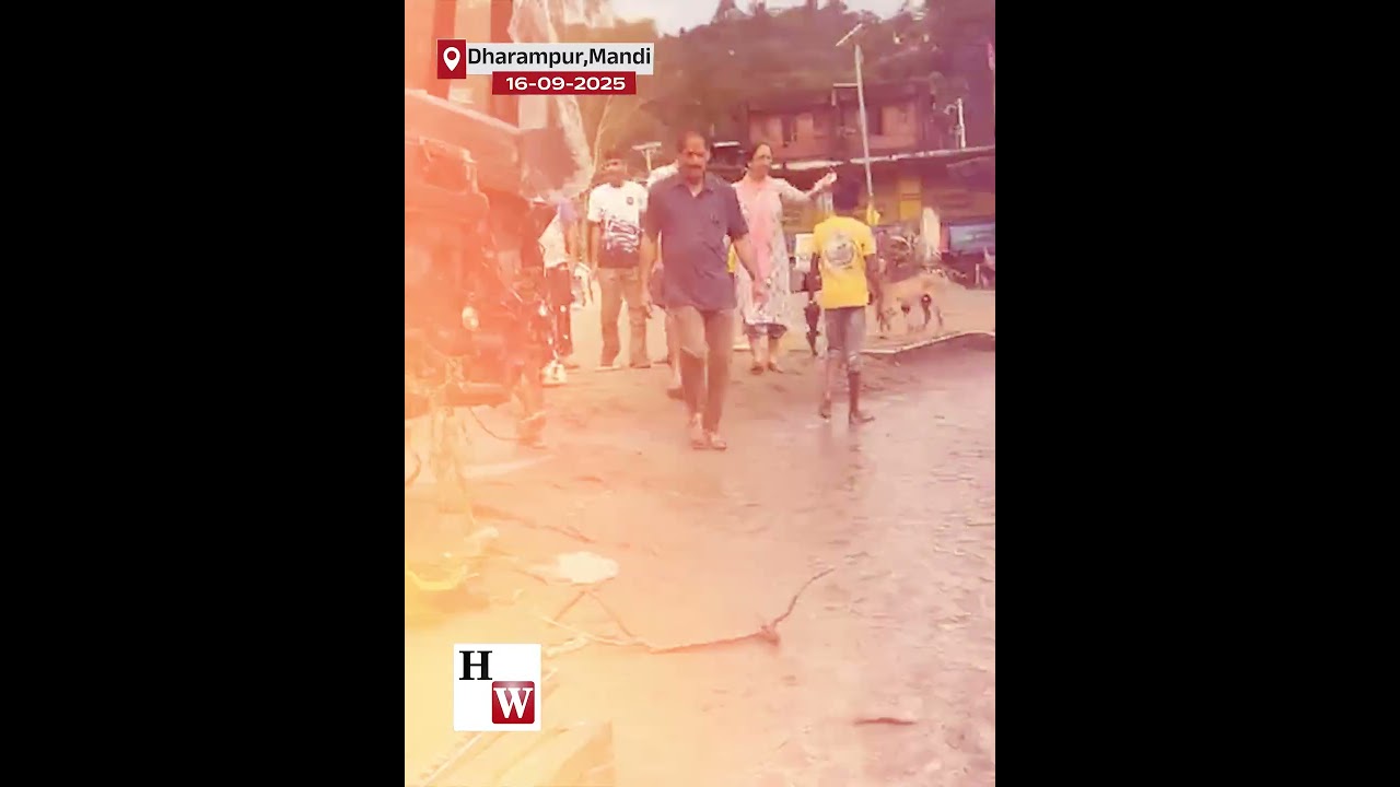 Mandi Flash Floods: Son Khad Turns Fierce, Homes and Buses Inundated