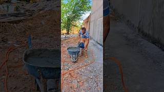 textura projetada feita com argamassa AC3 #texturas #projetada #pintura #e