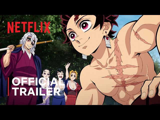 Demon Slayer: Kimetsu no Yaiba Hashira Training Arc | Official Trailer | Netflix class=