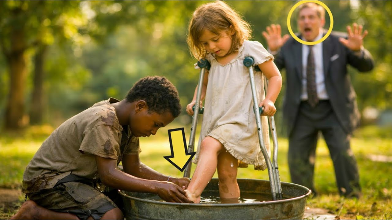 ÎȚI VOI SPĂLA PICIOARELE ȘI VEI MERGE DIN NOU… BOGATUL A RÂS DAR A RĂMAS PARALIZAT