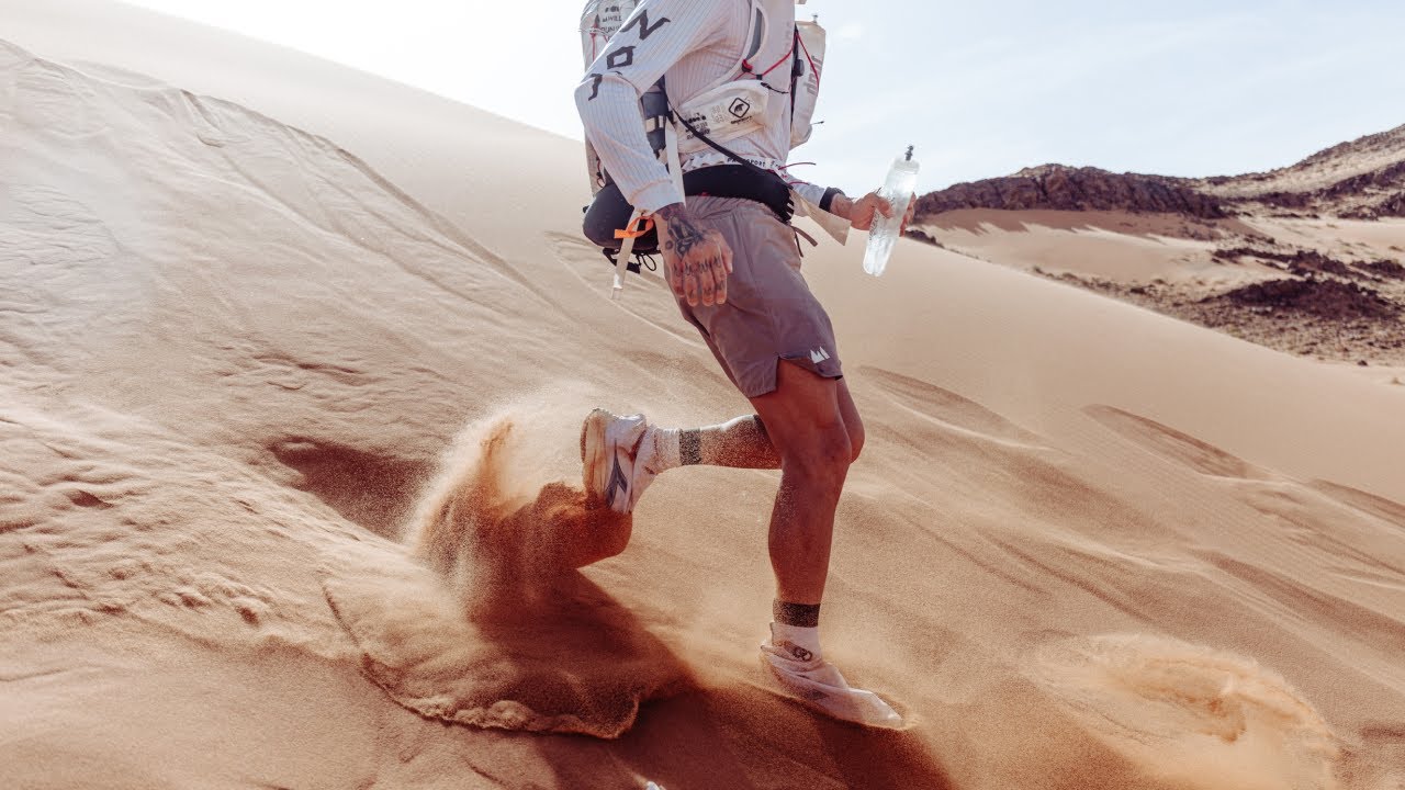 "Simmering" Marathon des Sables | Diadora