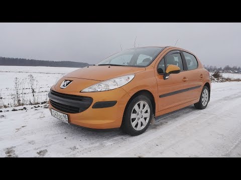 Нашли двенадцатилетнюю машину с пробегом 16 тысяч . Peugeot 207