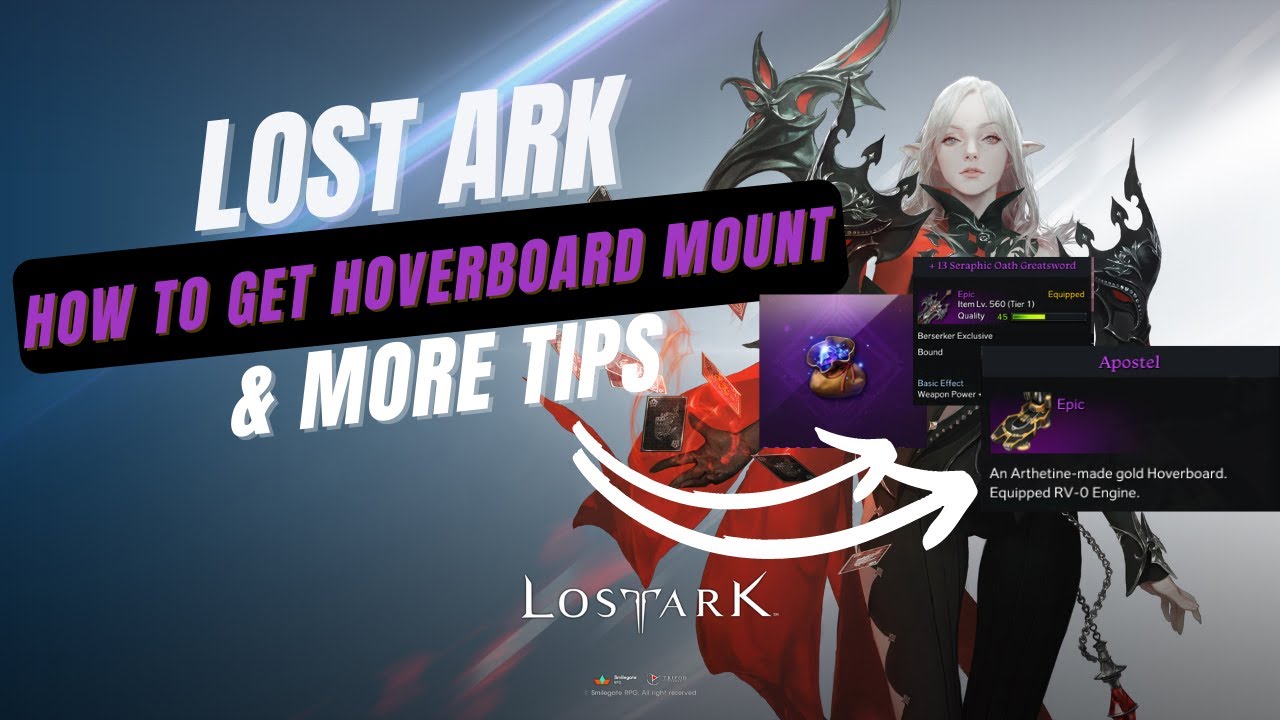 MasterZedX Guide How to get a Hoverboard on Lost Ark