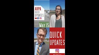 Quick Update – May 15 - Youtube Video