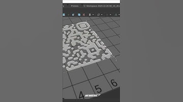 How to make 3D printed QR Code, Bar Code  #shorts #qrcode #barcode #tamiltutorial