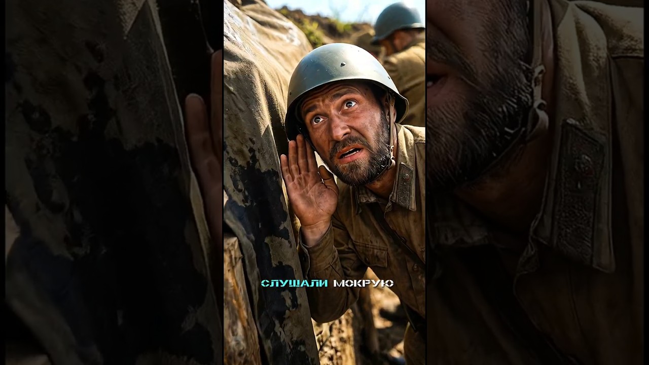 Зачем в окопах слушали мокрую плащ-палатку? 