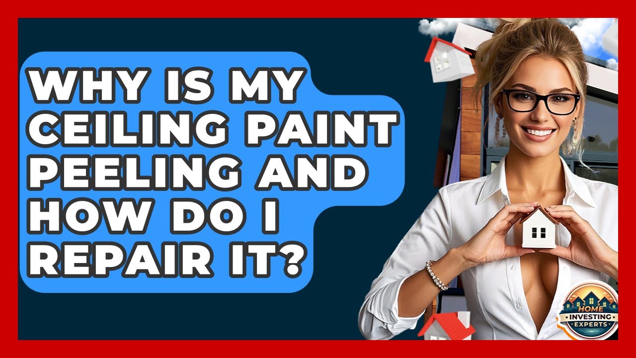 Why Is My Ceiling Paint Peeling And How Do I Repair It? - Home Investing Experts