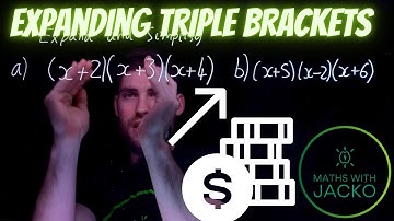Can you expand triple brackets for cubic expressions?