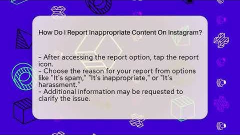 How Do I Report Inappropriate Content On Instagram? - Everyday-Networking