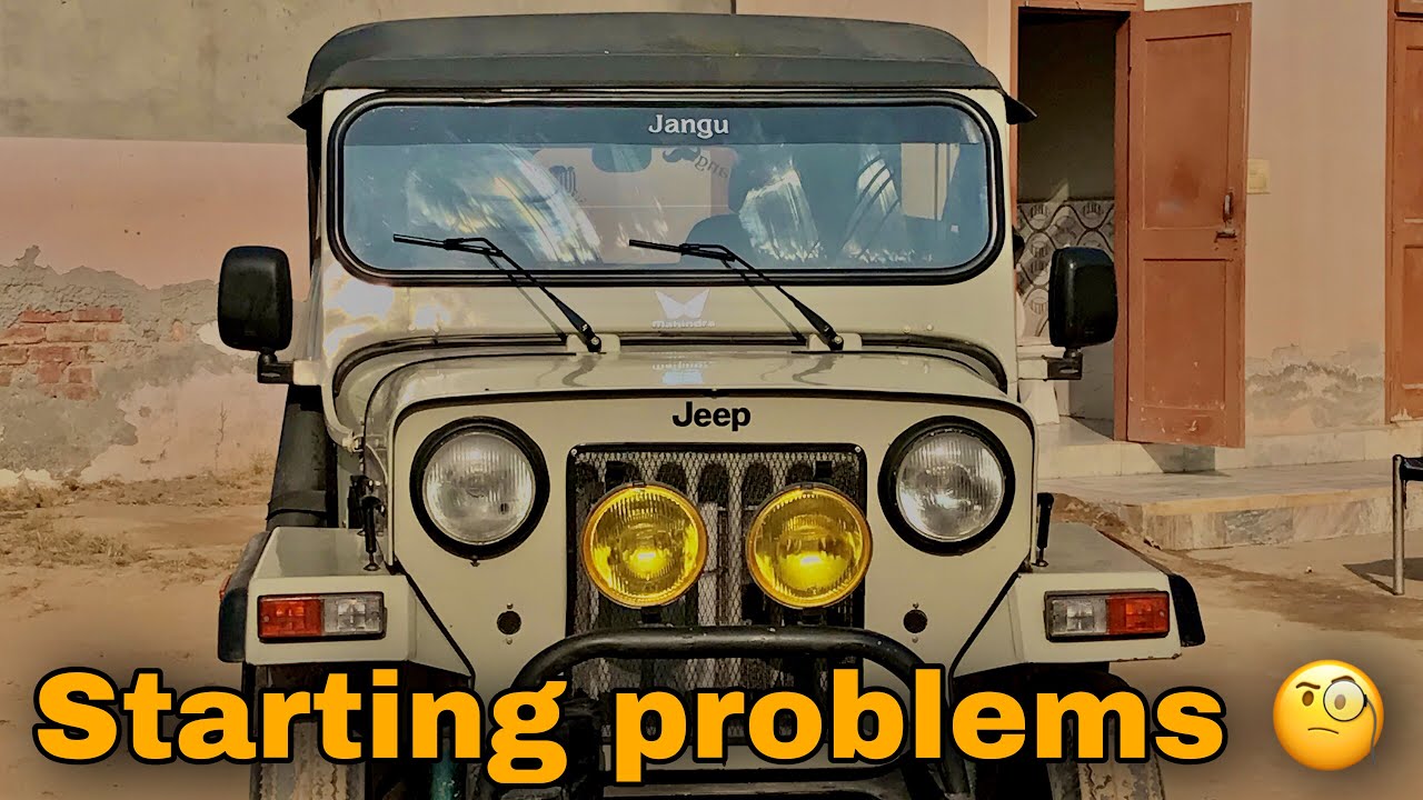 स्टार्ट नही होती 🙄 mahindra CJ 500 DI jeep || RJ31 JEEP CLUB || 