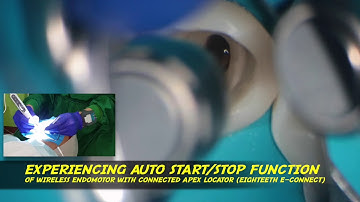 auto start/stop endomotor e-connect pro eighteeth apex locator endodontic treatment