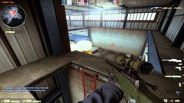 Noscope on Nuke CSGO