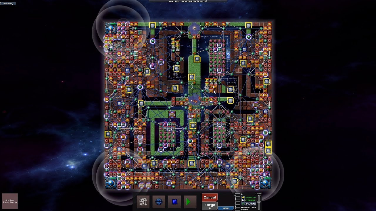 Creeper World 3 Colonial Space: map 159 BICKFORD PAC (PUZZLE), by yum234 (PAC)