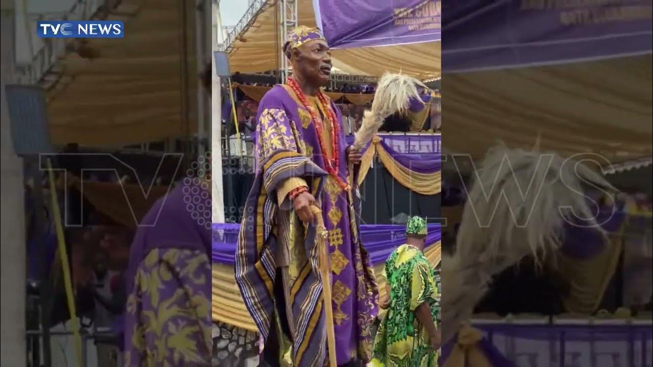 44th Olubadan Coronation: Statue of Oba Rashidi Adewolu Ladoja Arusa1