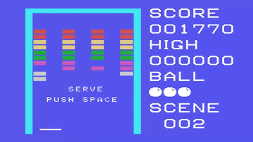 MX 10 MX10 MAME MESS ITS MICROSOFT MSX 1 CLONE 1984 By CASIO PLAYING BREAKOUT BREAK OUT ASCII