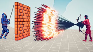 MOD BREAK WALL vs EVERY GOD - Totally Accurate Battle Simulator TABS
