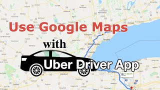 How to Use Google Map with Uber Driver App screenshot 3