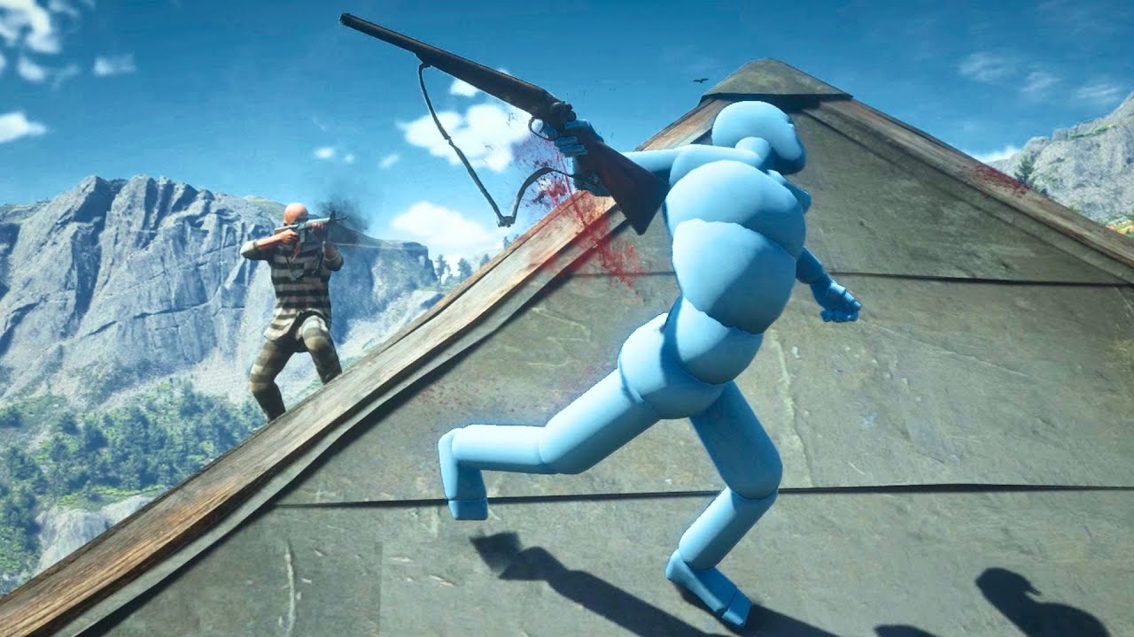 NPC Euphoria Physics! - RED DEAD REDEMPTION 2   NPC Wars #68