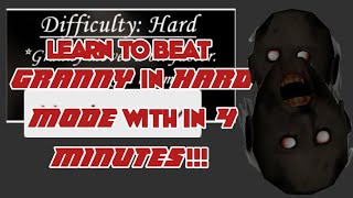 Learn to beat Granny in HARD MODE in 4 minutes!!! Granny 1.3.2 screenshot 5