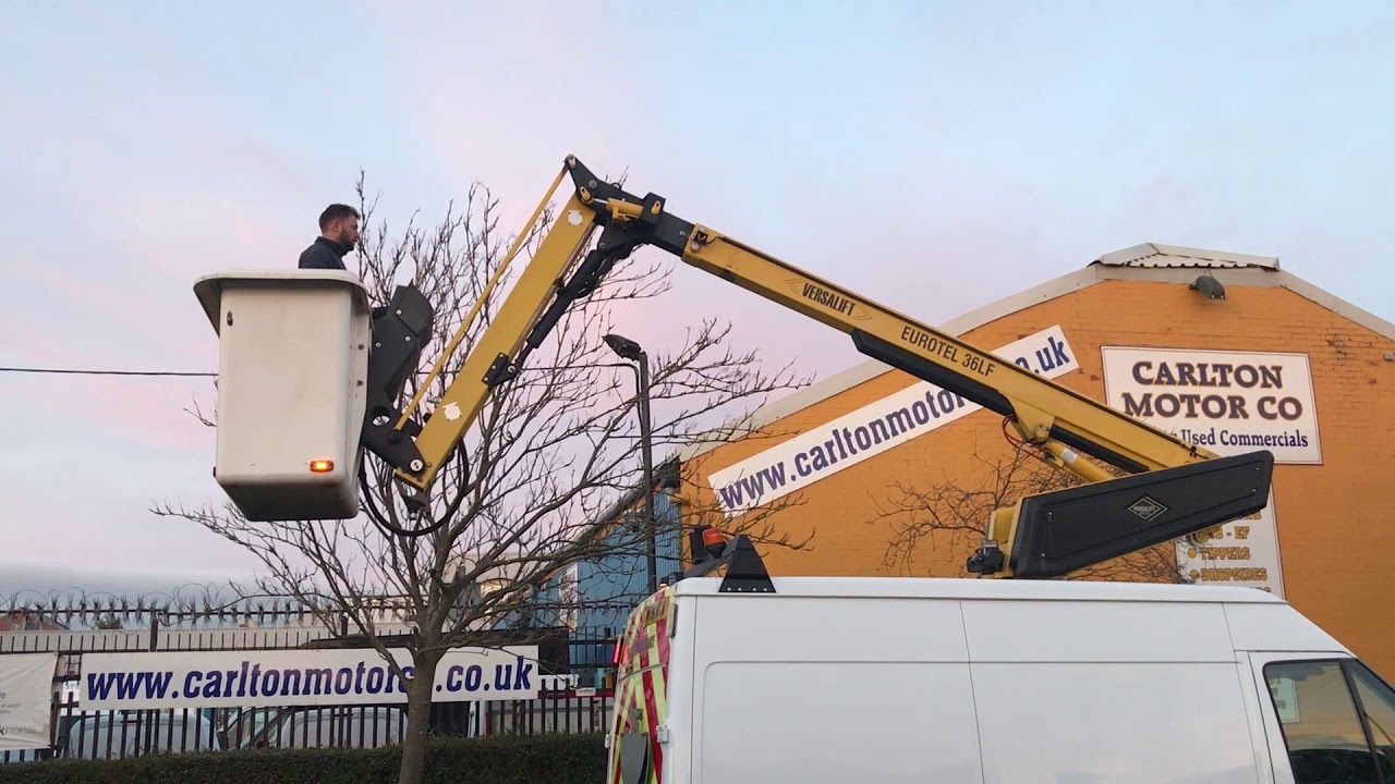Ford Transit 125 T350 Mwb Medium roof [ 13M Cherry Picker Versa Lift 36LF ]