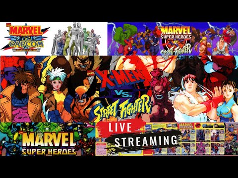 MvC1 LIVE 🔥 Road to 2,000 Subs | Marvel vs Capcom 1 & X-Men vs Street Fighter