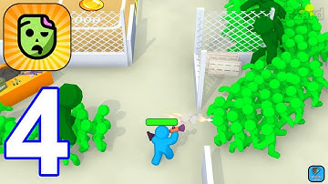 Zombie Defense - Gameplay Walkthrough Part 4 Level 62-75 New Zombie Defense Game (iOS,Android)