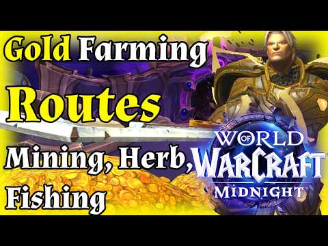 Midnight Gold Farming Routes Live In WoW - Gold Making, Gold Farming