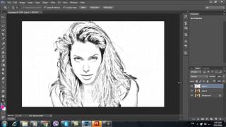 تحويل الصوره الى رسم بقلم الرصاص Photoshop cs6/cc screenshot 4