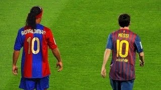 Messi vs Ronaldinho | Who Is The Barcelona King?