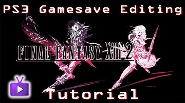 Final Fantasy XIII-2 Modding Tutorial for PS3 - Max Stats, ft. WiZARD HAX - WAY➚
