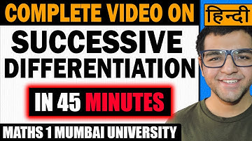 Complete video on successive differentiation engineering mathematics in Hindi