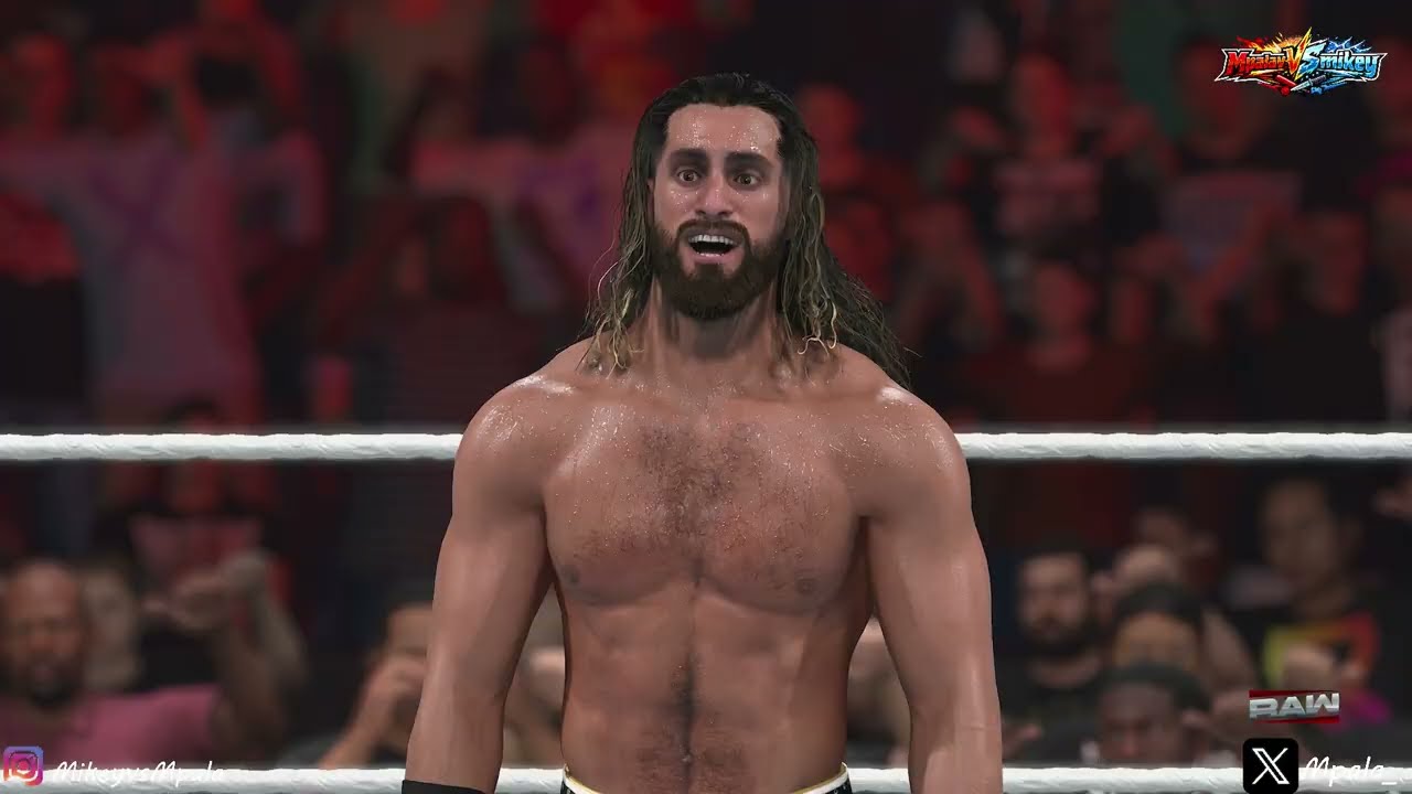 WWE 2K26 - Seth Rollins & Gunther vs Brock Lesnar & Bron Breakker 