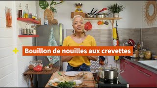 Bouillon de nouilles aux crevettes