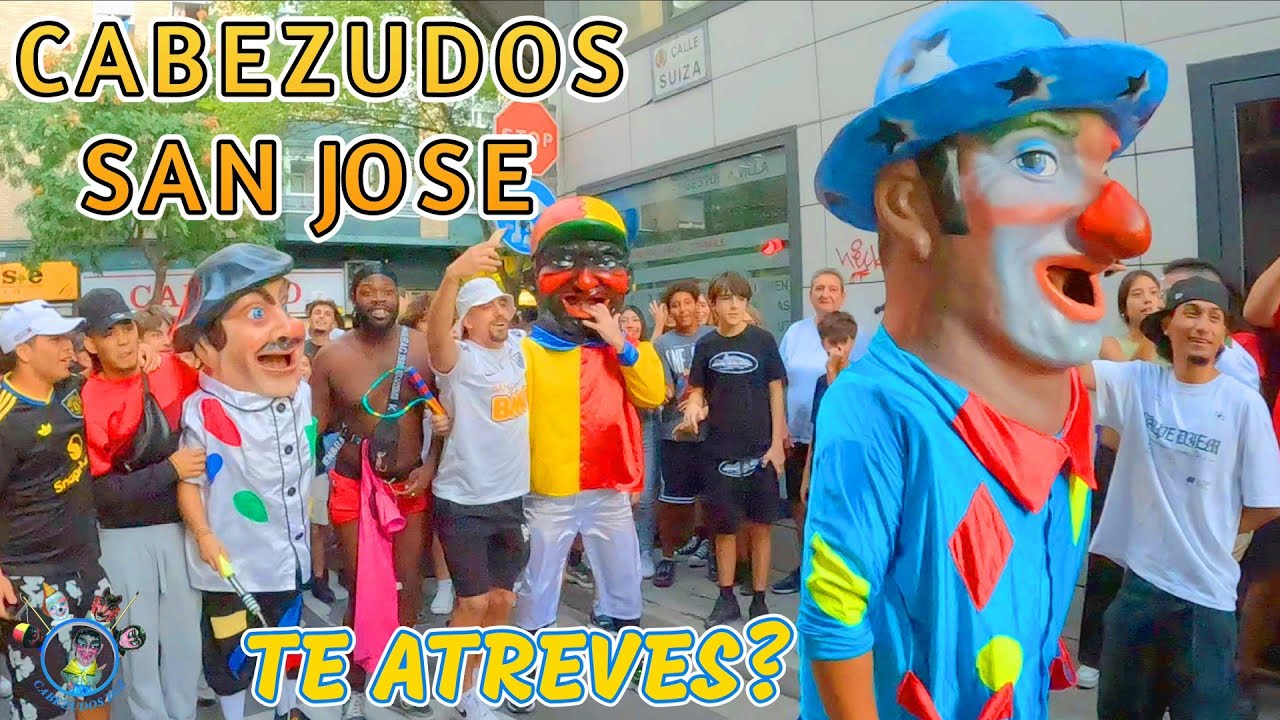 Cabezudos San José - Salida Jueves 28-08-2025