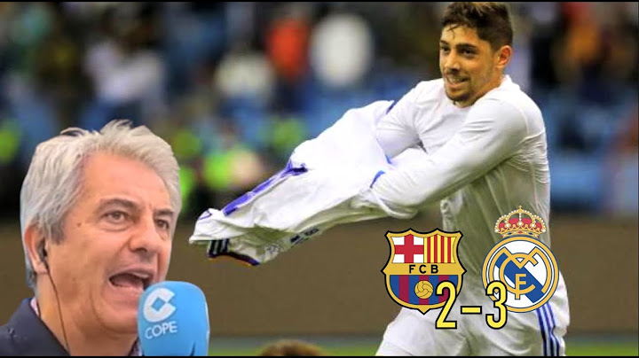 ¡El Clásico con prorroga! Así narró Manolo Lama el Barcelona 2-3 Real Madrid en Tiempo de Juego COPE