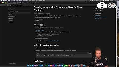 App In The Cloud - Live Stream - Exploring Blazor Mobile Bindings