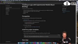 App In The Cloud - Live Stream - Exploring Blazor Mobile Bindings