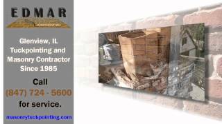 Tuckpointing Glenview Chimney Repair 847-724-5600 Brickwork