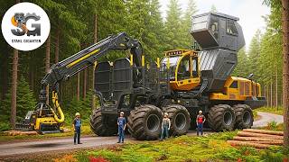 88 UNAUFHALTSAME FORSTMASCHINEN am absoluten Limit die auf einem anderen Level arbeiten