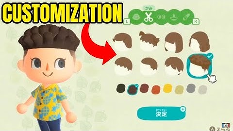 Animal Crossing New Horizons - NEW Character Customization Options!