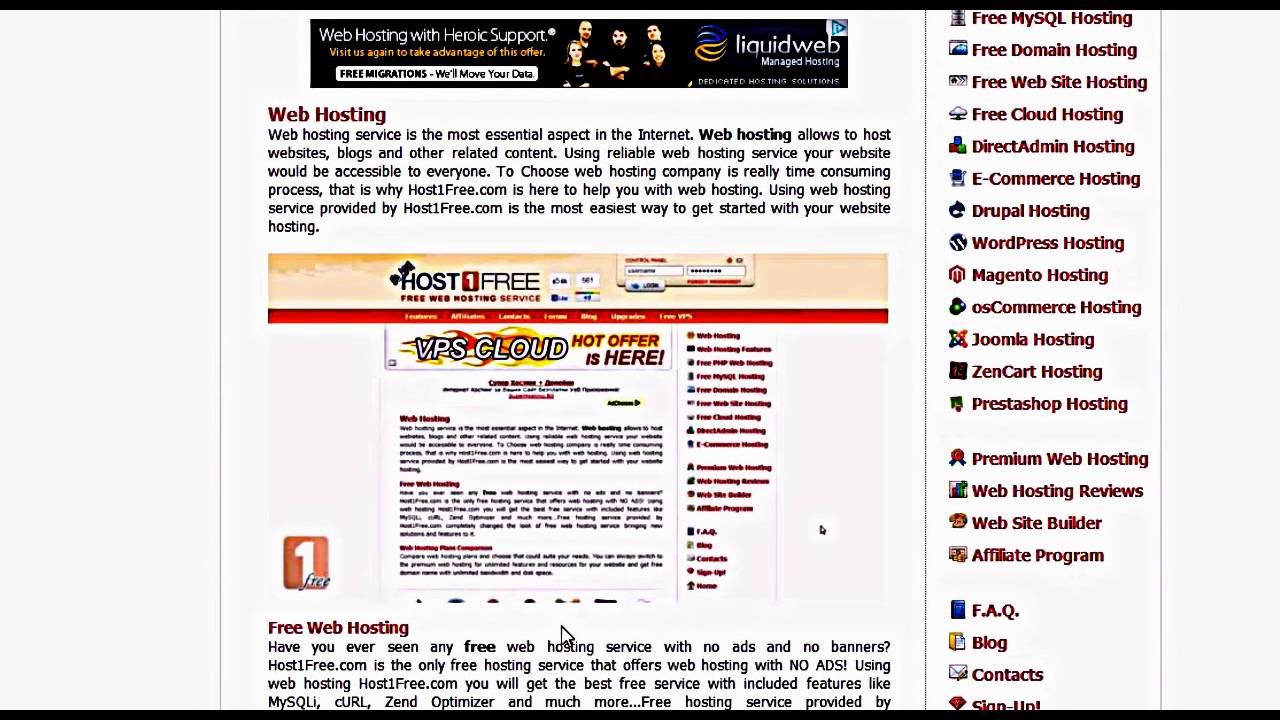 Free Web Servers - YouTube