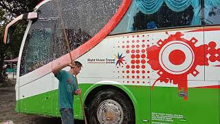 Cara Cuci Bus Cepat Bersih Bus Pariwisata