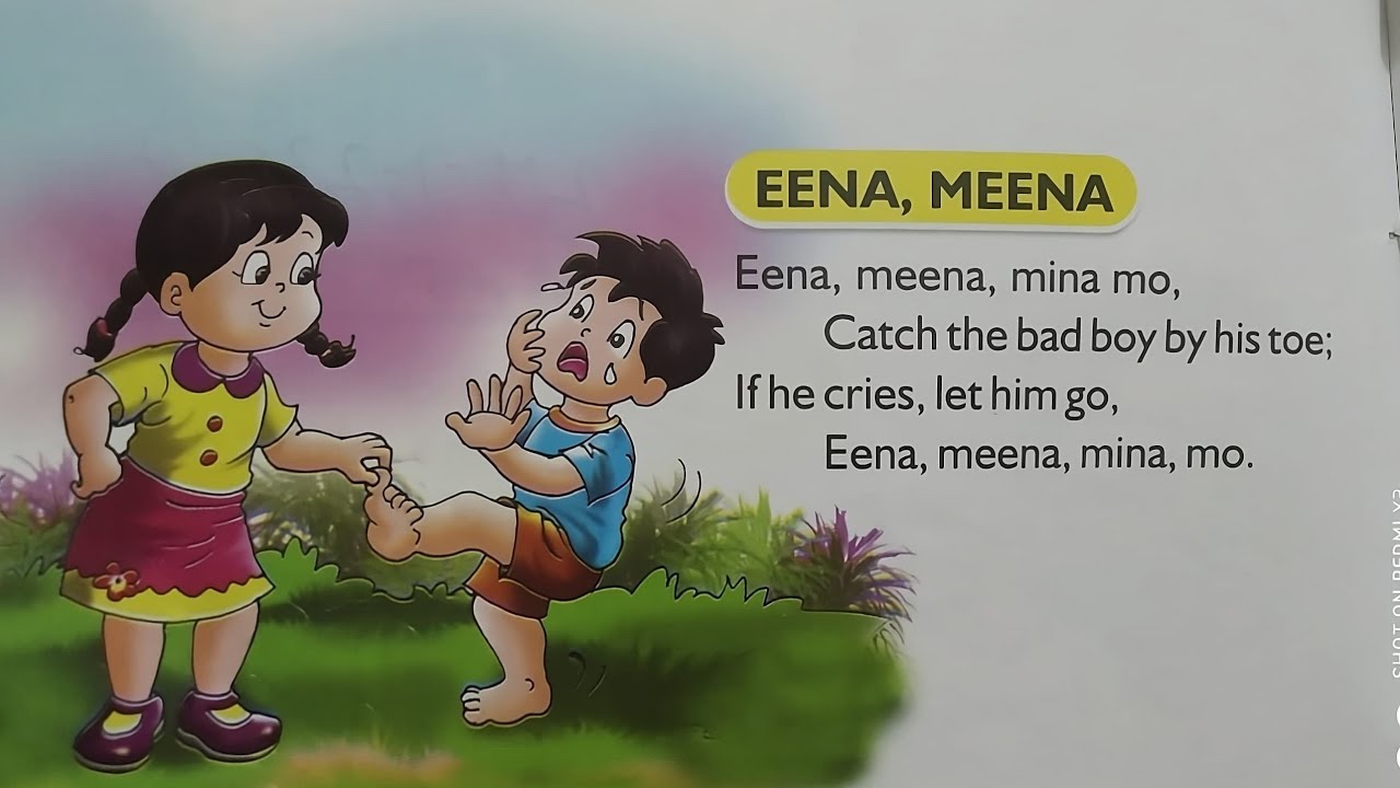Eena Meena Poem For kids@Eena meena Mina Mo Rhyme for kids