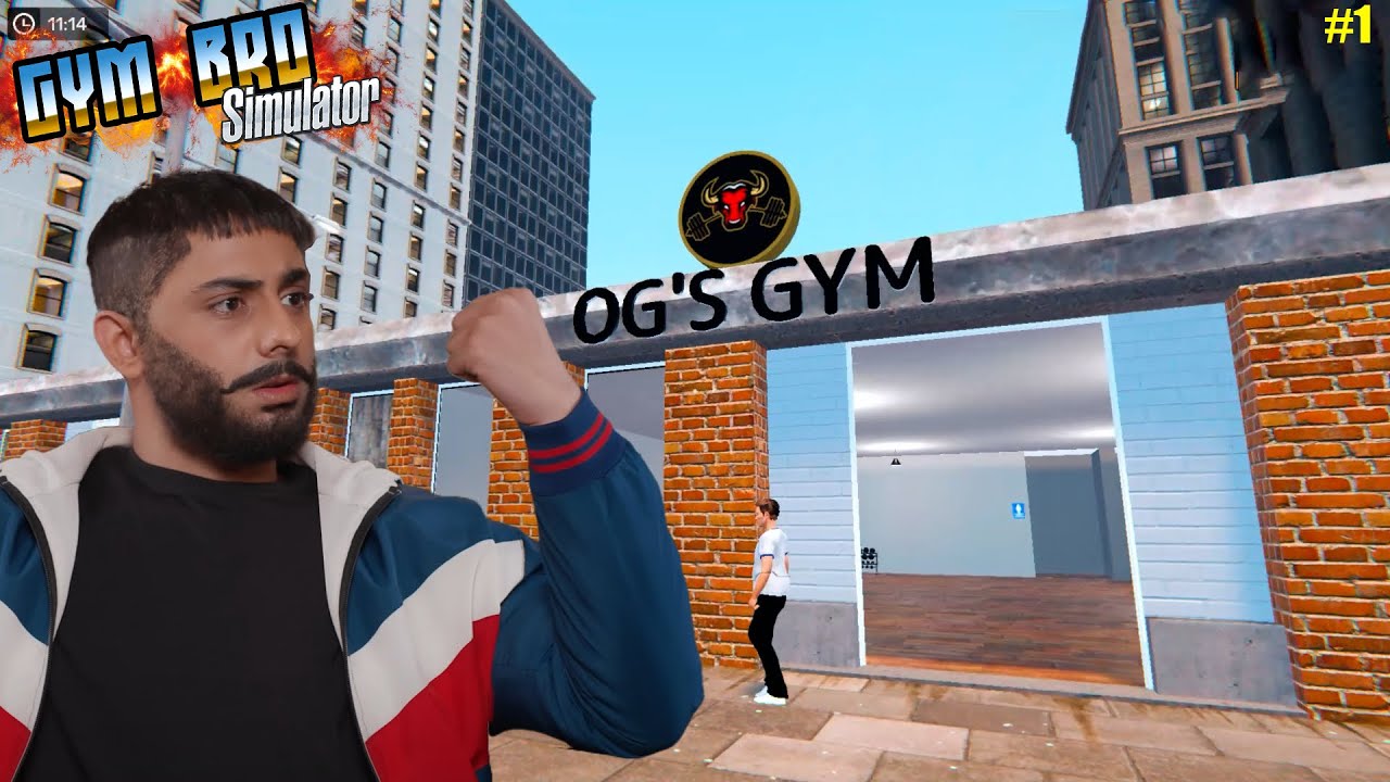 I OPENED MY OWN GYM || GYM SIMULATOR 24