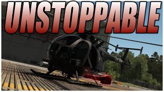 The AH6M Littlebird is Unstoppable in Arma Reforger