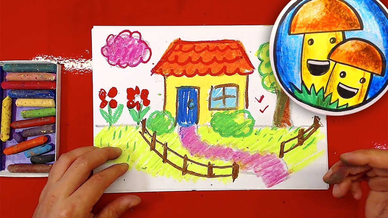 Рисуем дома видео уроки для детей