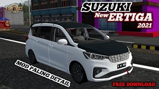 RILIS MOD BUSSID TERBARU - SUZUKI ERTIGA ALL NEW 2021 || REVIEW MOD BUSSID V3.6.1 screenshot 5