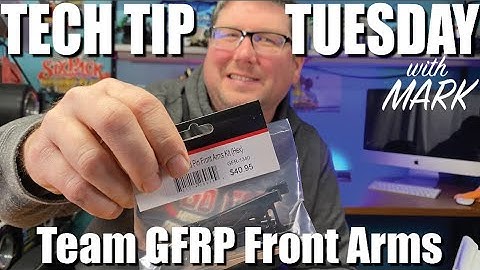 Tech Tip Tuesday with Mark - Team GFRP Front Suspension Arms