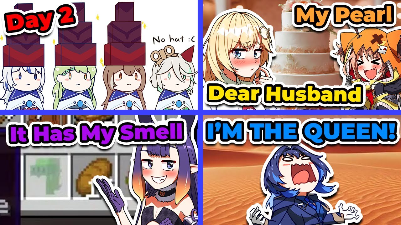 Day 2 Silly Moments Of ENigmatic Recollection: Hat And Marriage [ Hololive EN / Highlights ]