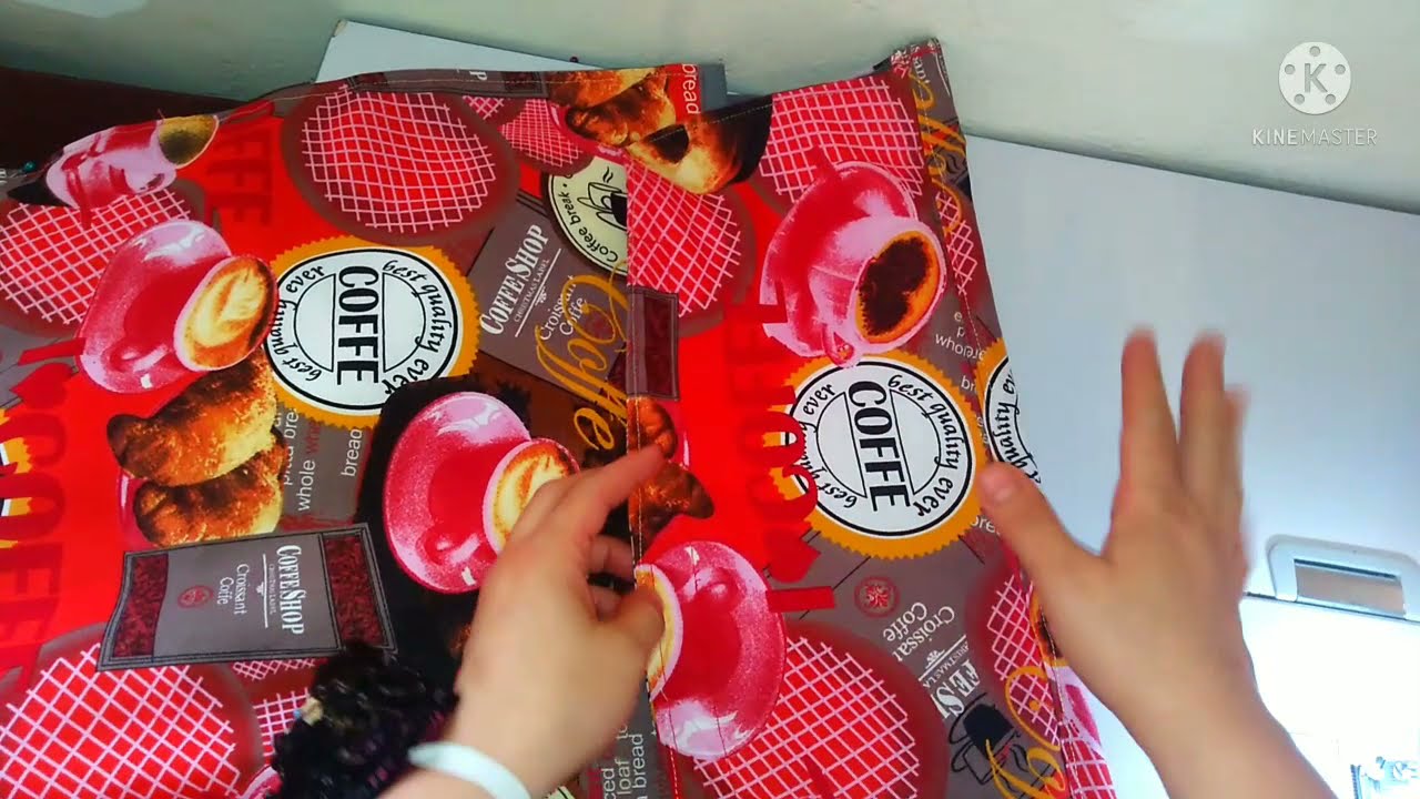 حامل للخبز باستغلال  اكياس الدقيق (فرينة )اكسسوارات المطبخ تحظيرات رمضان المبارك